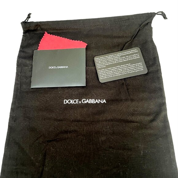 Auc Dolce & Gabbana Vitello T.Moro studded point Toe heels IT38 US 8 - Picture 12 of 14